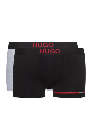 Majtki HUGO Two Pack Of Logo Czerwone Męskie (Pl78101)